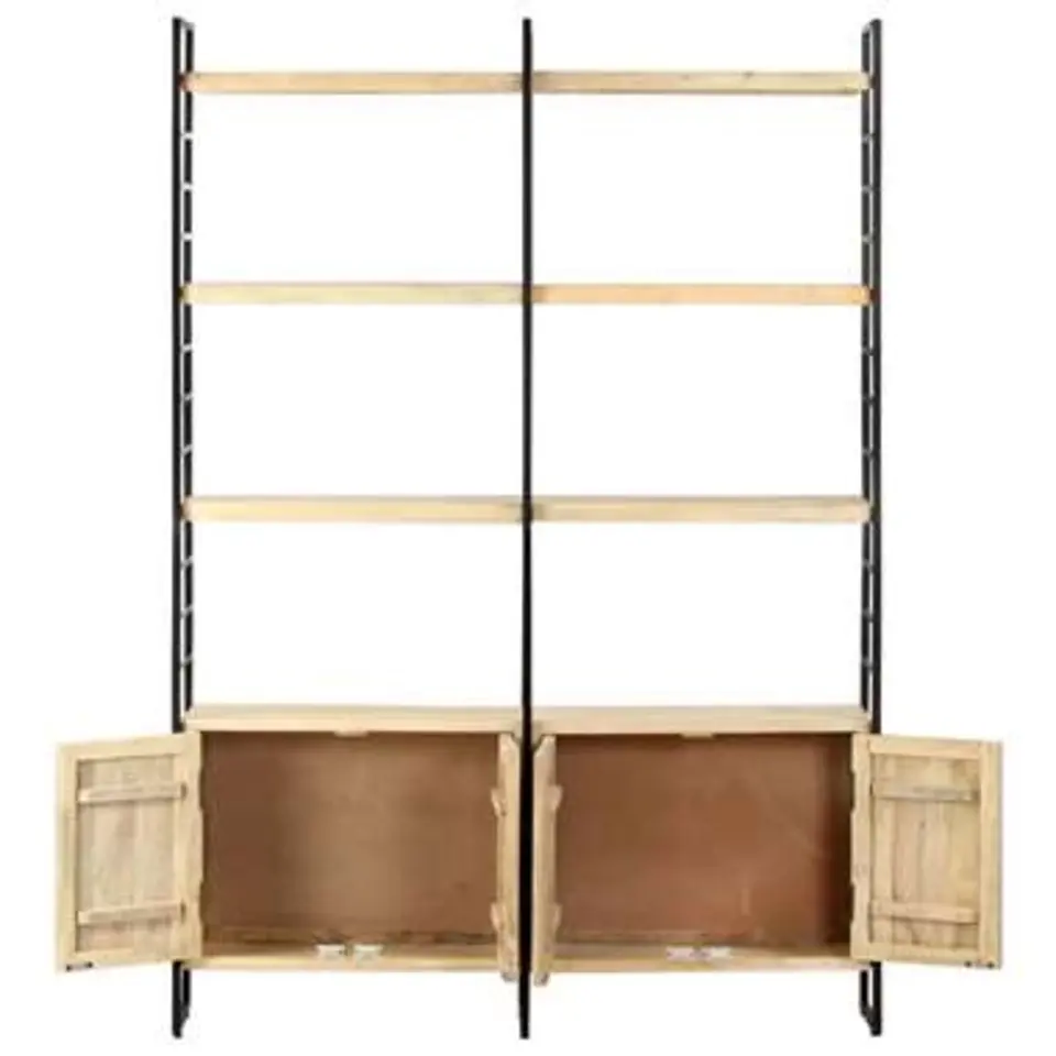 vidaXL - Boekenkast - Bruin - Hout