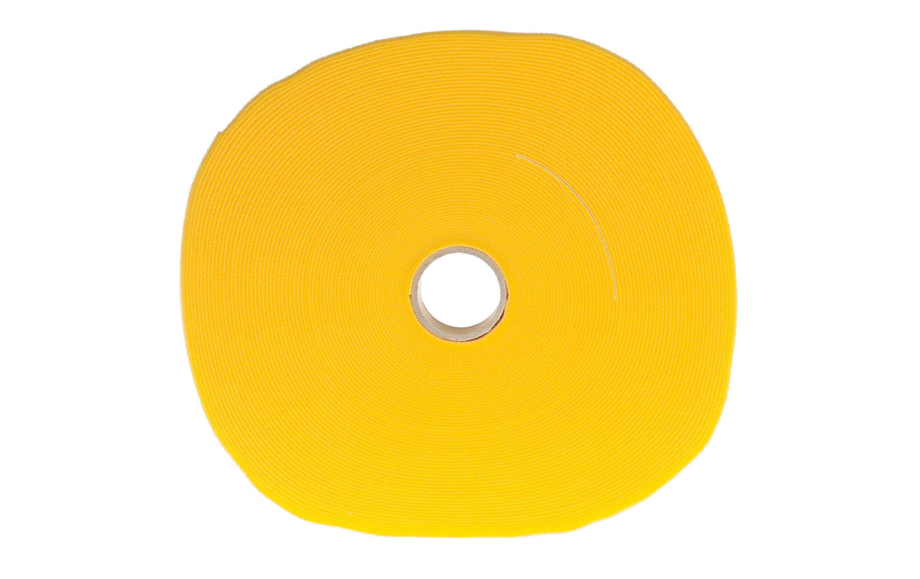 Klettband-Rolle ETN Fast Strap 25 mm x 25 m, GelbKlett-Kabelbinder, 25 mm x 25 m, gelb