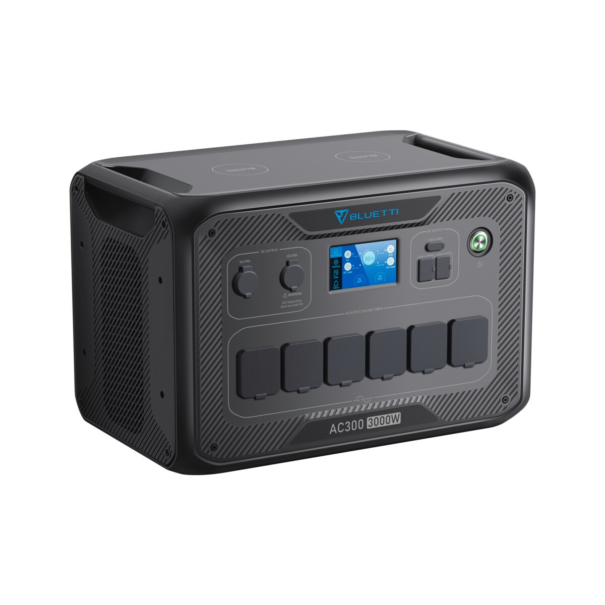 BLUETTI Portable Power Station AC300 (Inverter, ohne Akku)