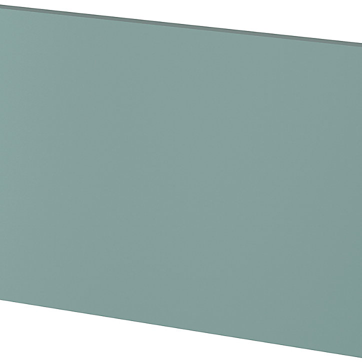 Joue de finition pour tiroir Stevia vert mat L. 60 cm x H. 34 cm Caraway Innovo GoodHome