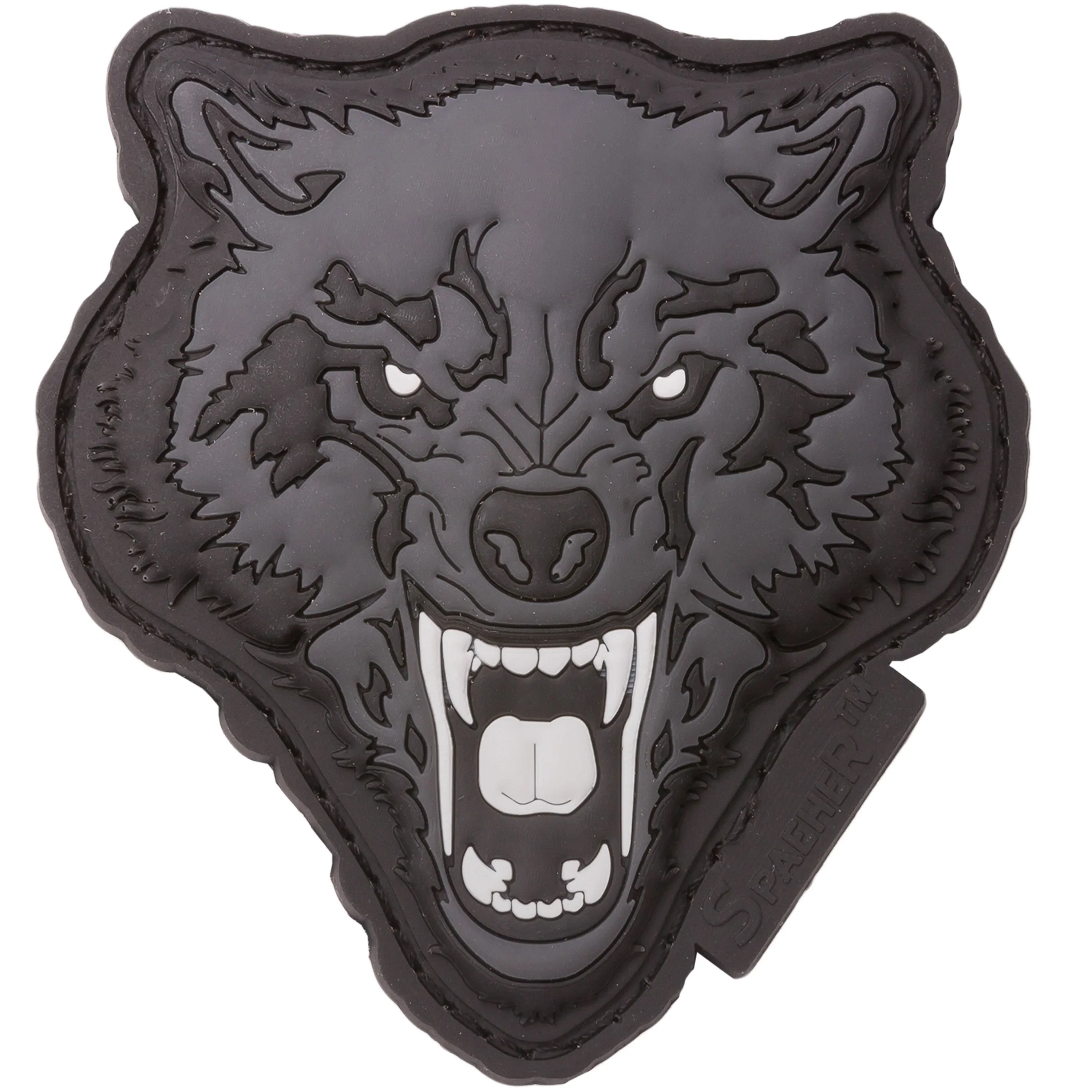Jackets To Go -  3D Patch Angry Wolf Head
