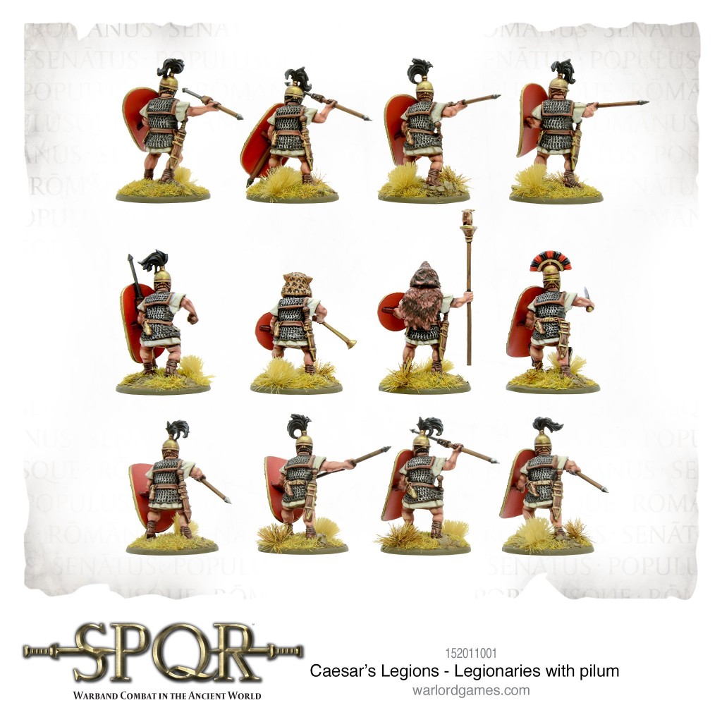 SPQR: Caesar's Legions - Legionaries with Pilum
