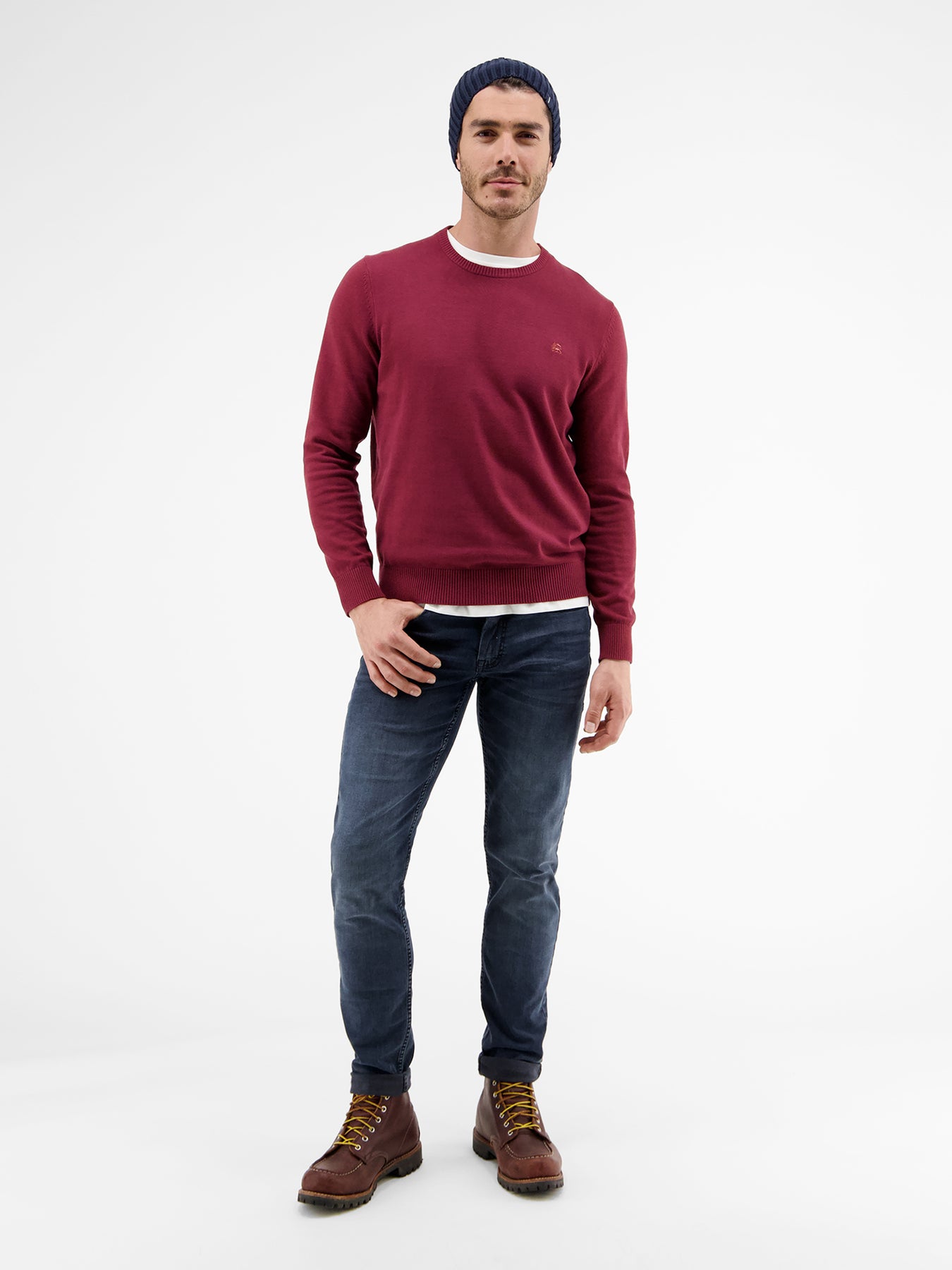 Basic Strickpullover