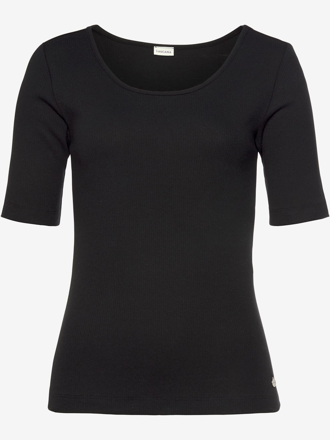 Haut de pyjama t-shirt à encolure ronde