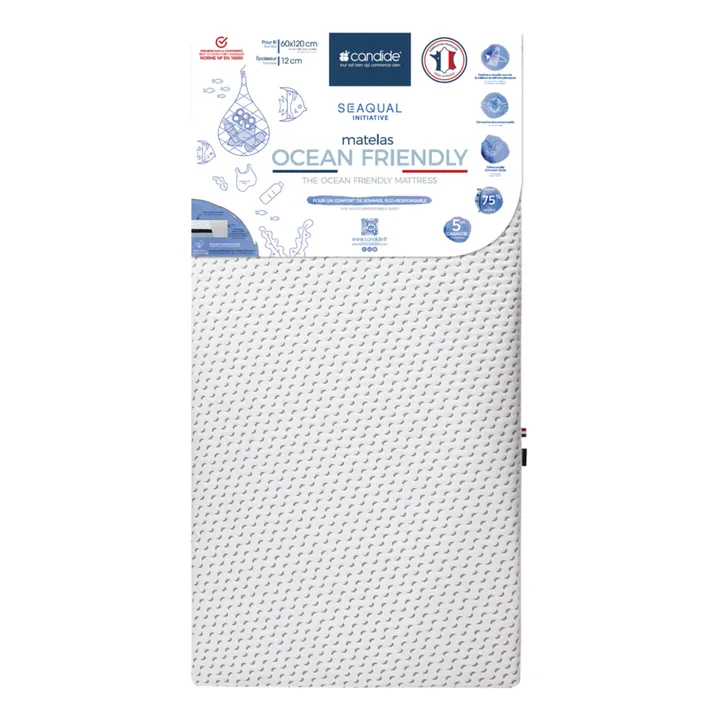 Candide Matelas Ocean Friendly | Blanc