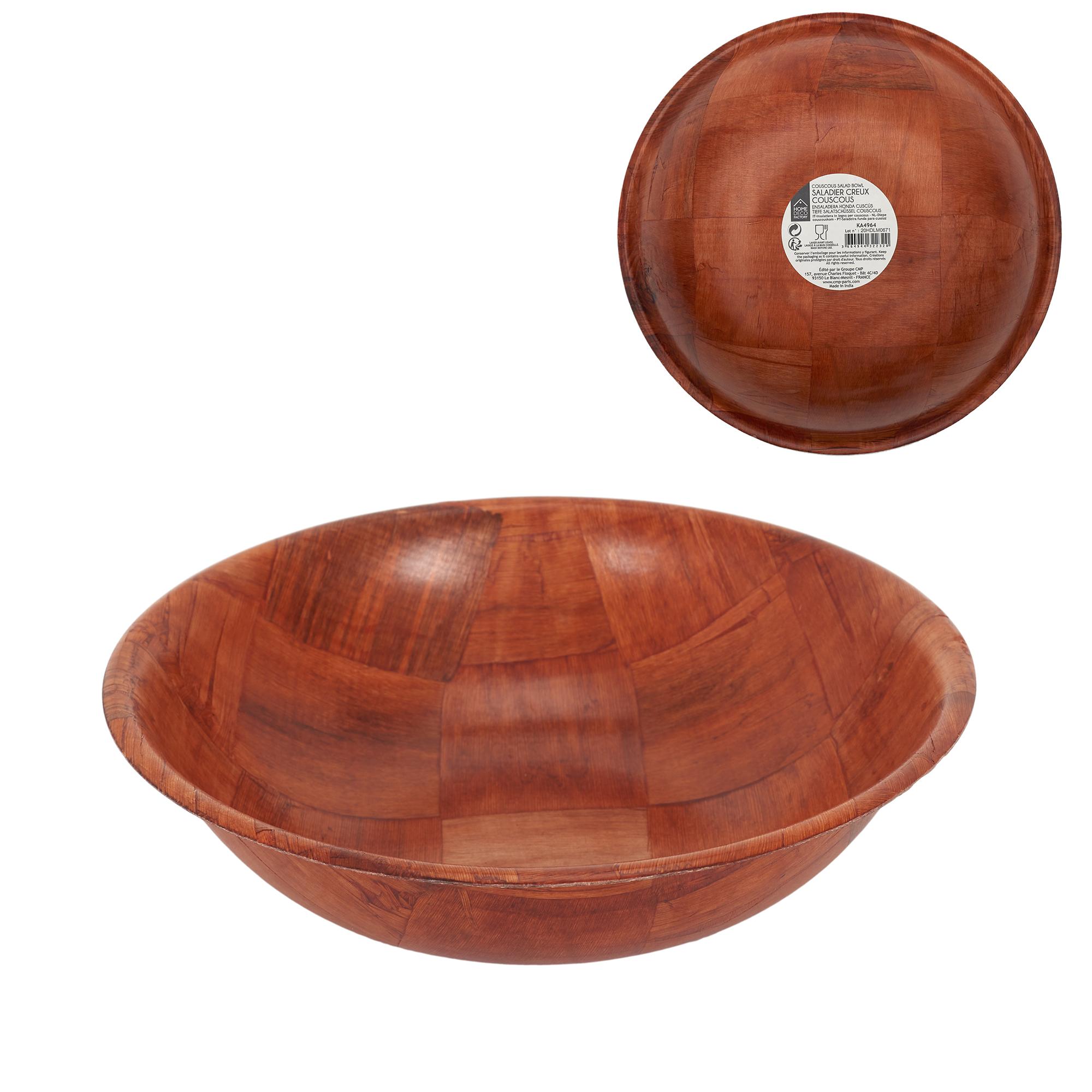 SALADIER CREUX COUSCOUS D.25CM