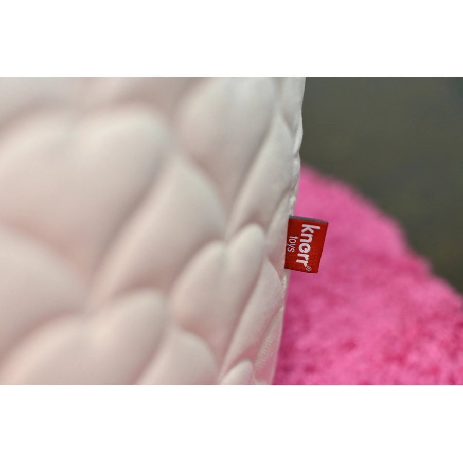 knorr toys® Bällebad soft - Cosy heart rose - 300 balls rosecremelightblue rosa