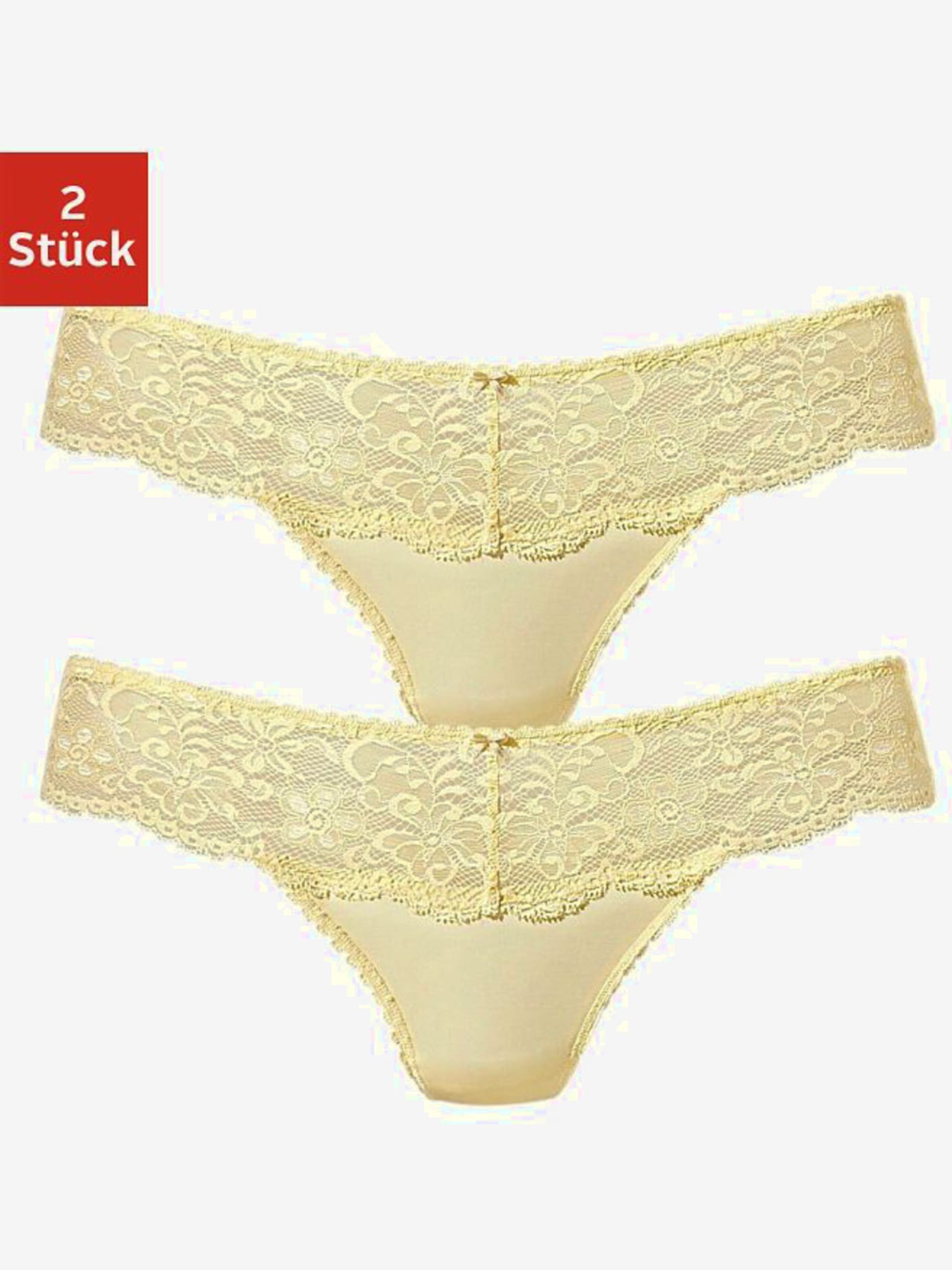 Beau string avec large ceinture de dentelle nuance