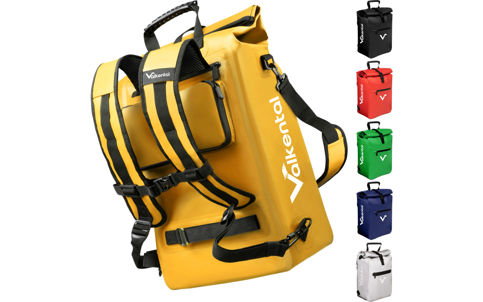 Valkental ValkOne 3-in-1 Fahrradtasche 25 Liter grün