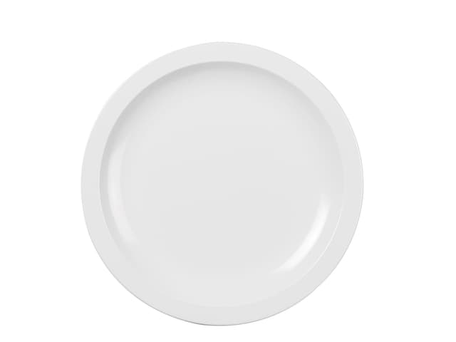 Rosti Hamlet Middagstallerken Dia. 24,5 x 2 cm Hvid