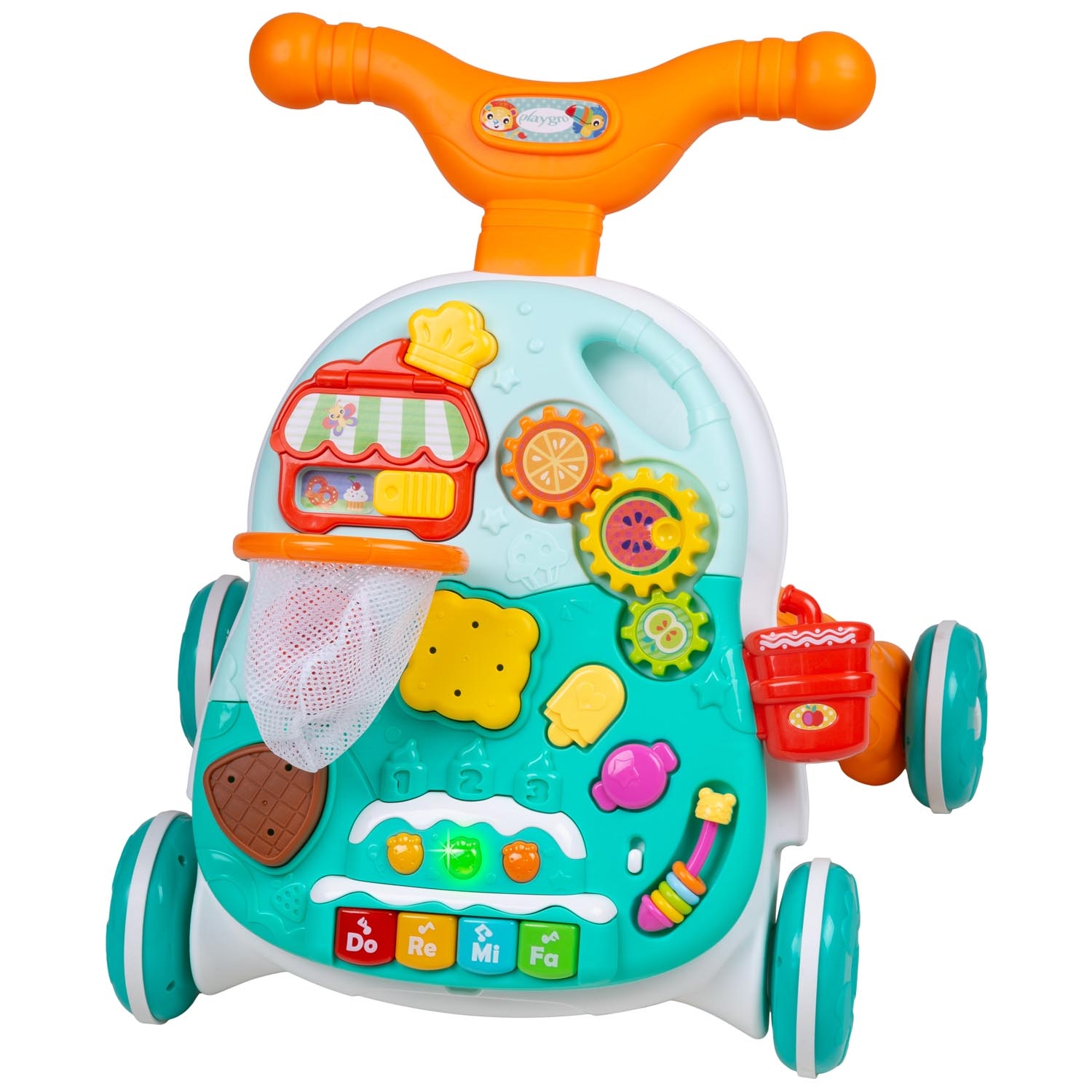 Playgro 2-in-1 babywalker en speeltafel multi