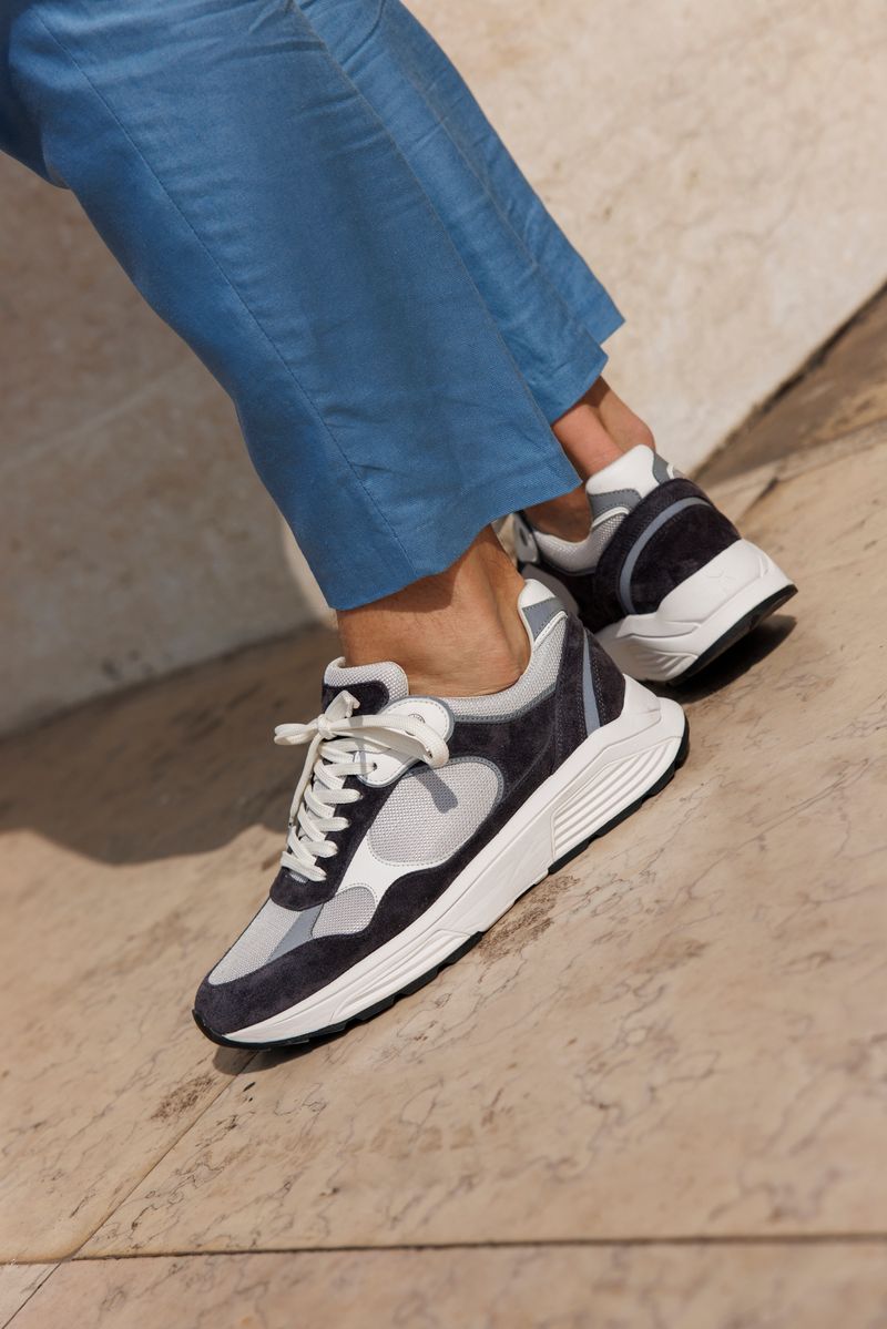 Xsensible Helix Stretchwalker Sneakers Blauw Heren