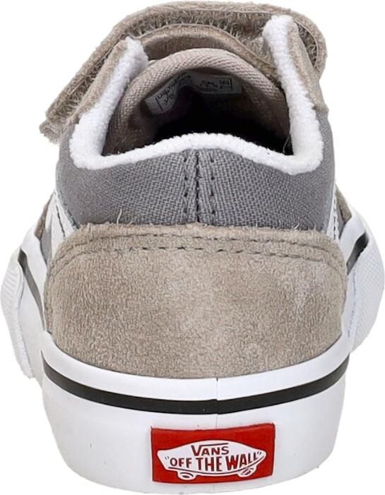 Vans Old Skool V 2-tone Sneakers grijs Textiel