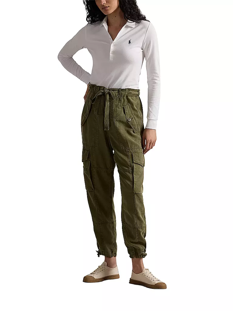 POLO RALPH LAUREN Damen Poloshirt JULIE weiss