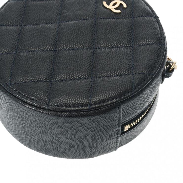 Chanel Vintage Chanel Crossbody Bag Black
