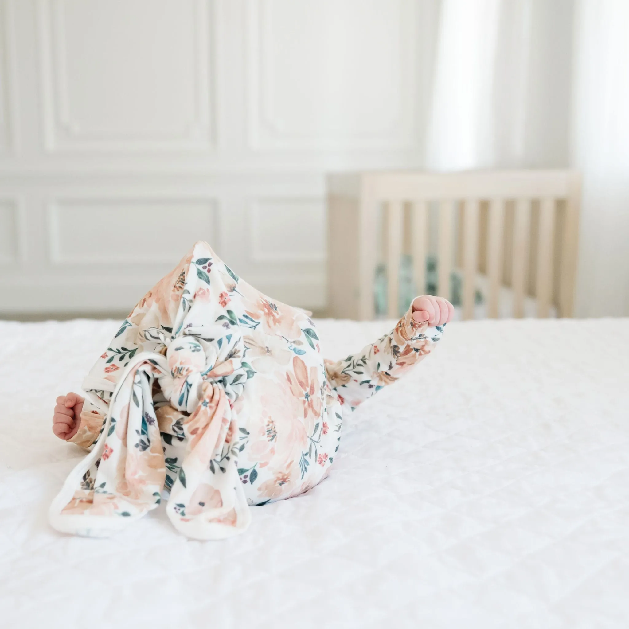 Copper Pearl Dormeuse à Noeud 0m+ - Automne Fleurs