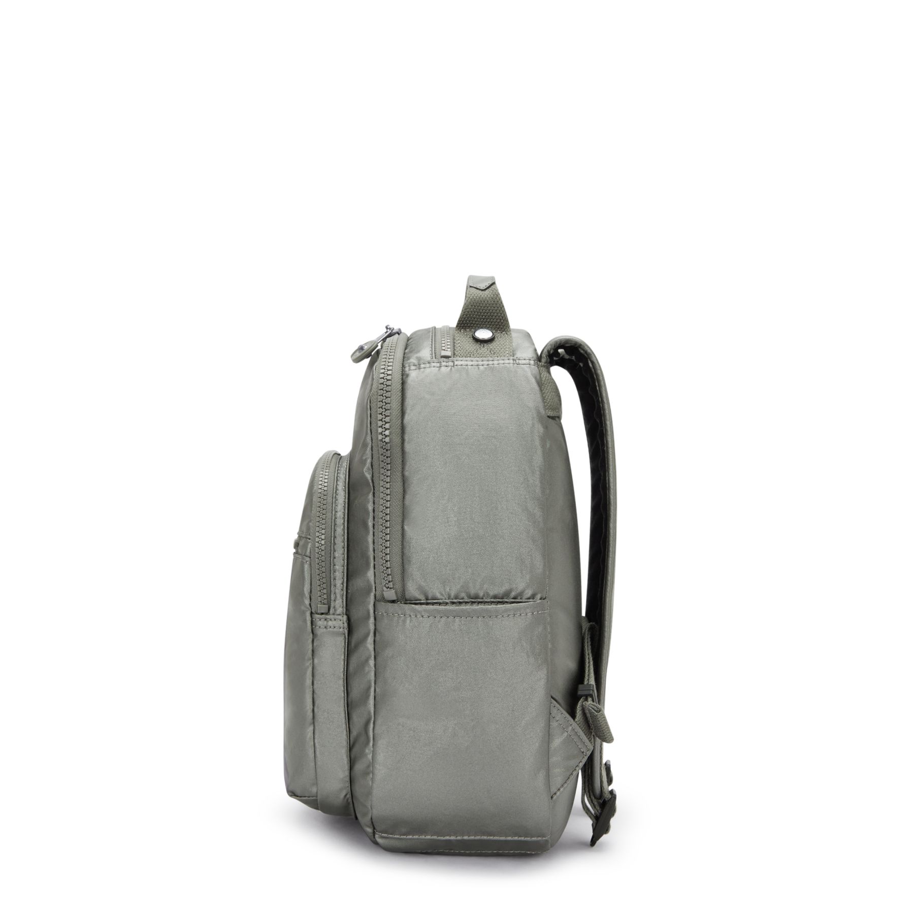 SEOUL S Petit Sac à Dos avec Compartiment pour Tablette - Moon Grey Metallic