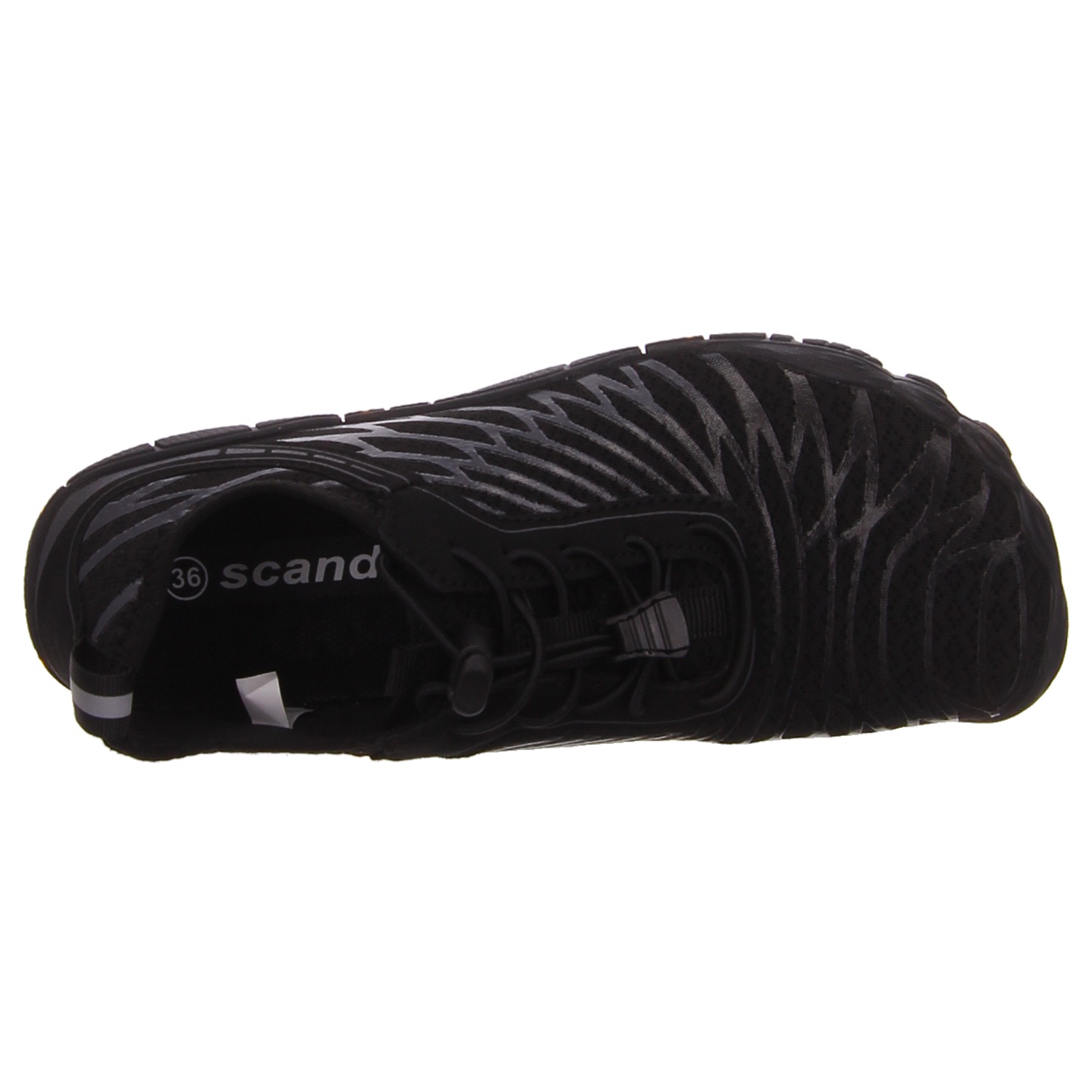 Scandi Barfußschuh schwarz schwarz