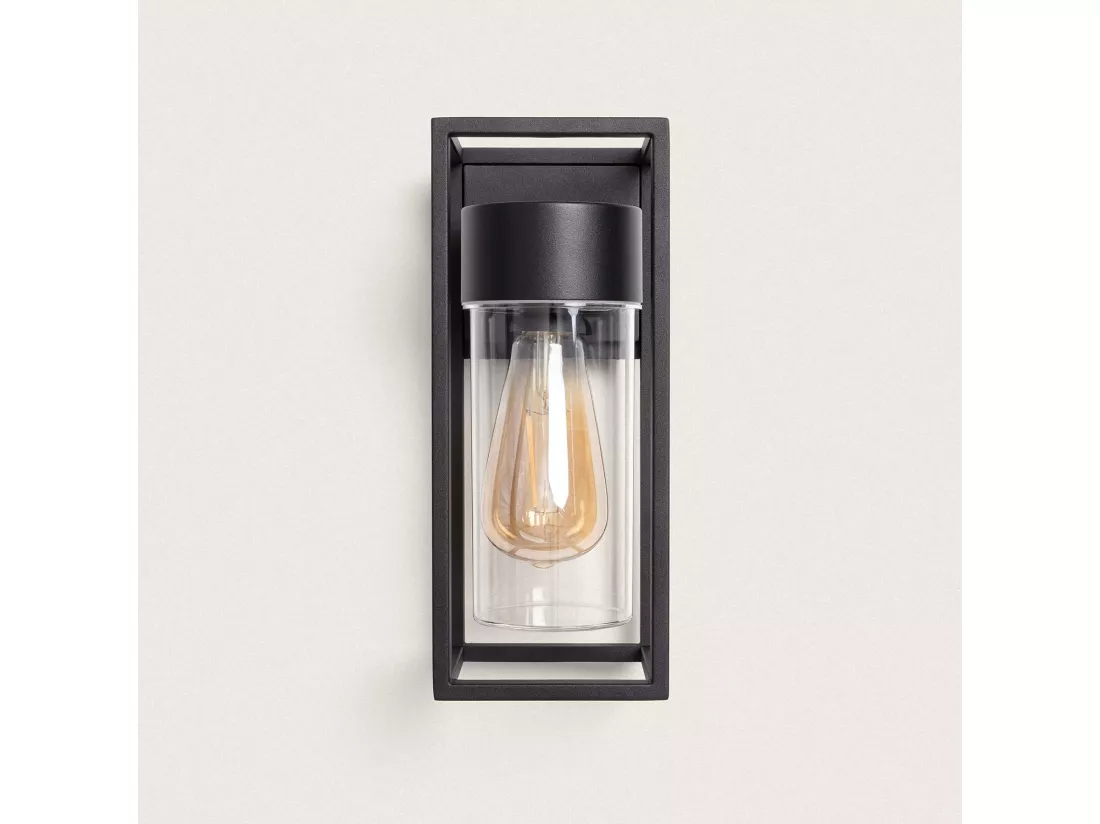 Applique Murale Extérieure Aluminium Siawja Noir