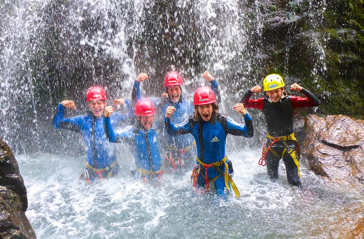 Canyoning in Sautens abenteuerliches Geschenk