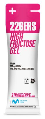 Gel énergétique 226ERS High Fructose Gel Fraise - 80g
