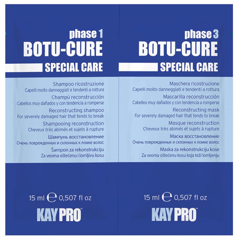 Shampoing Botu Cure cheveux très abîmé KayPro 2x15ml