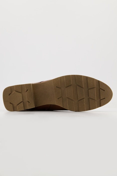 Caprice Leder-Stiefeletten, Webfell
