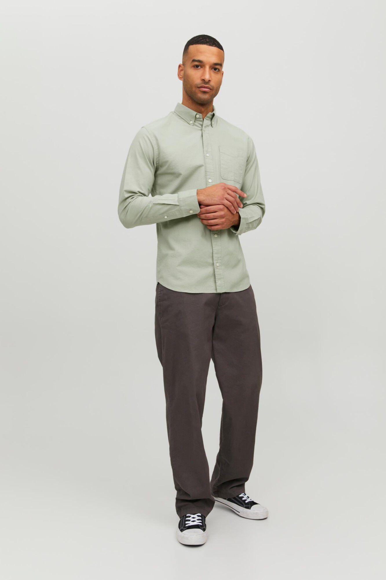 Camisa Oxford