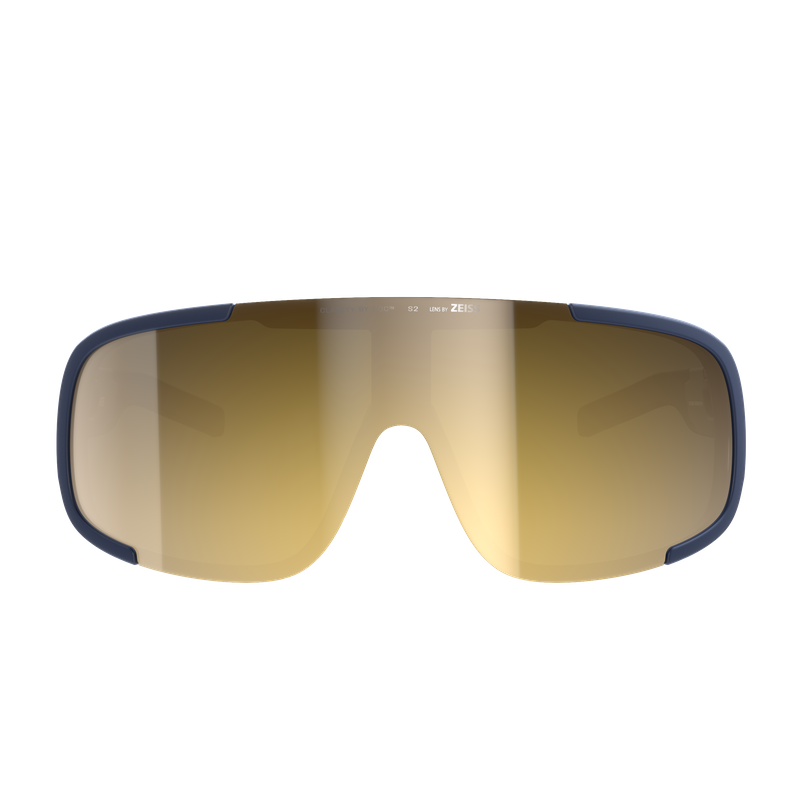 POC Aspire Sport Zonnebril Navy met Road Lens Goud