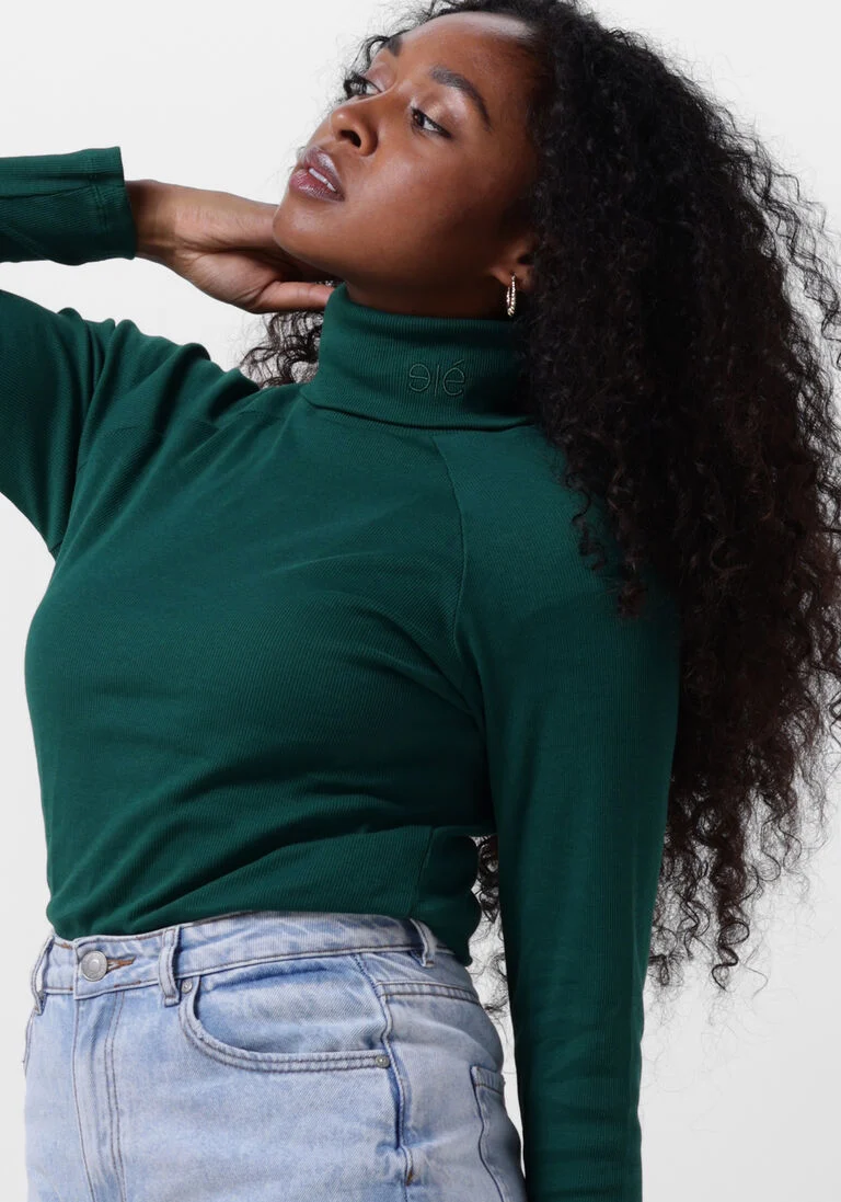 ESM\u00C9 STUDIOS groene esm&eacute; studios coltrui blossom ls roll neck