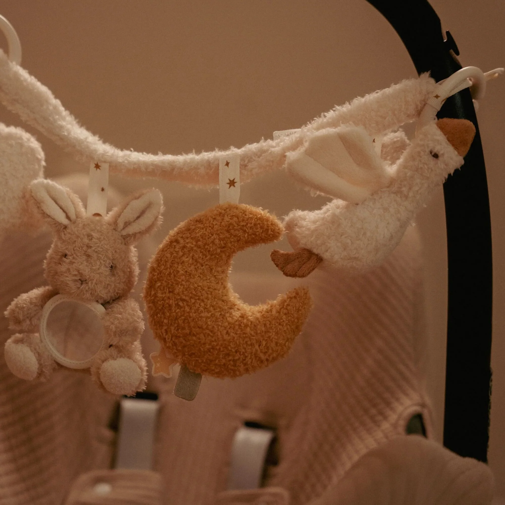 Wagenspanner - Beige - Newborn Naturals kopen? | Little Dutch