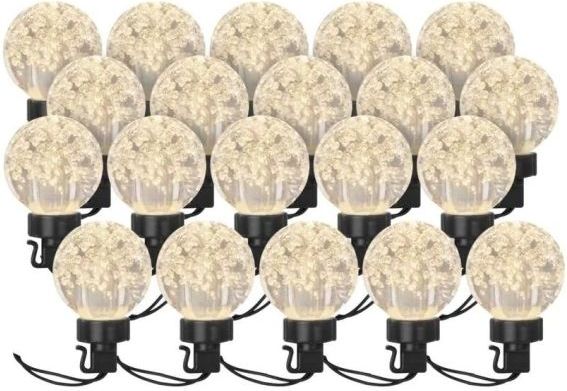 Decoratieve LED Lichtsnoer voor buiten 20xLED/12,6m IP44 warm wit