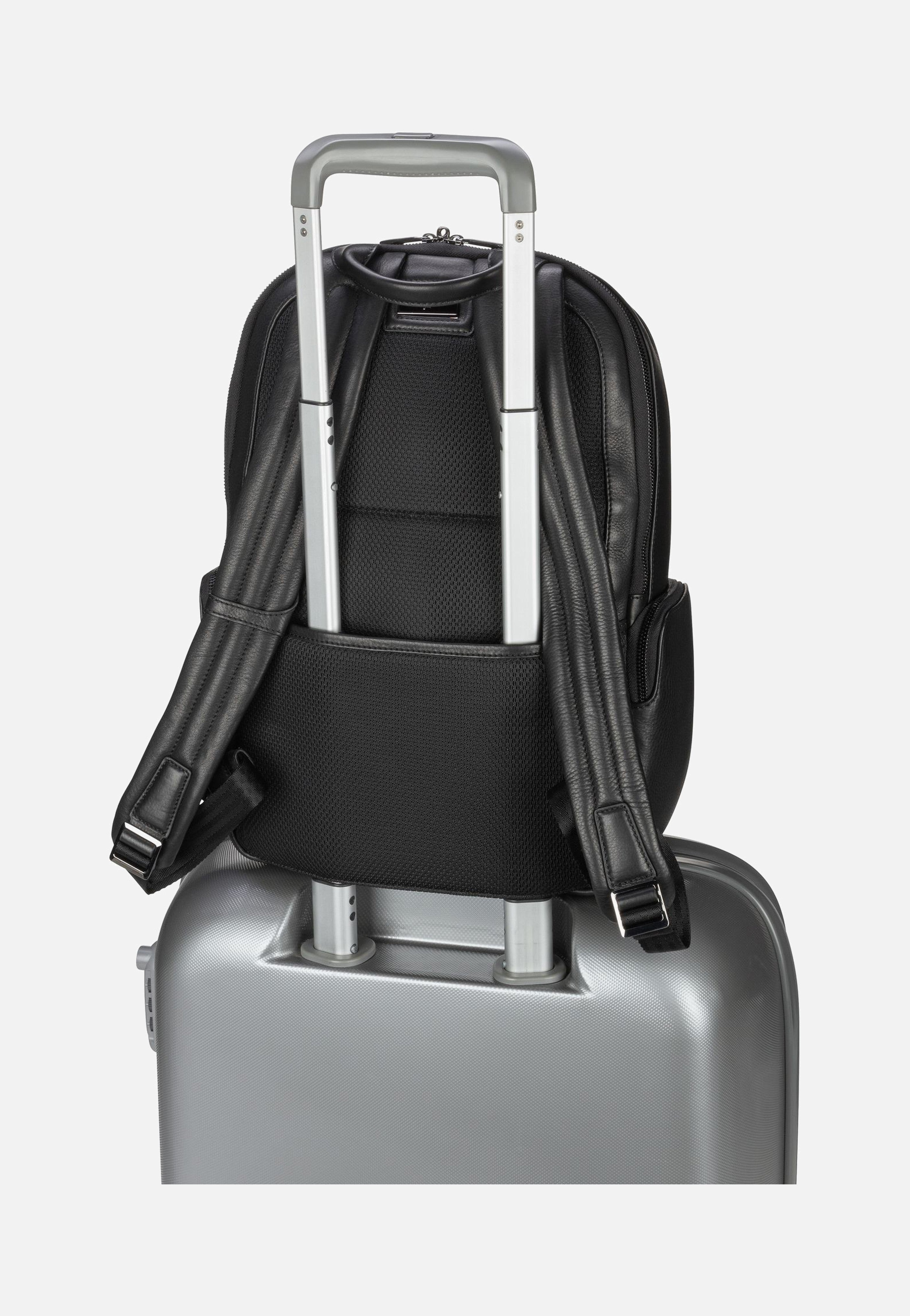 Roadster Leather M1 Black - Rucksack