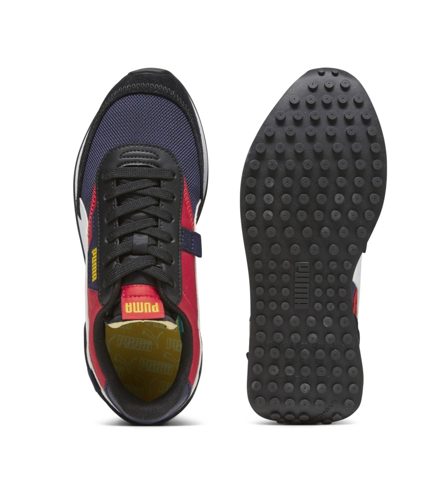Tênis Puma Future Rider Splash, azul marinho