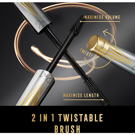Mascara Masterpiece 2-i-1 Black Brown