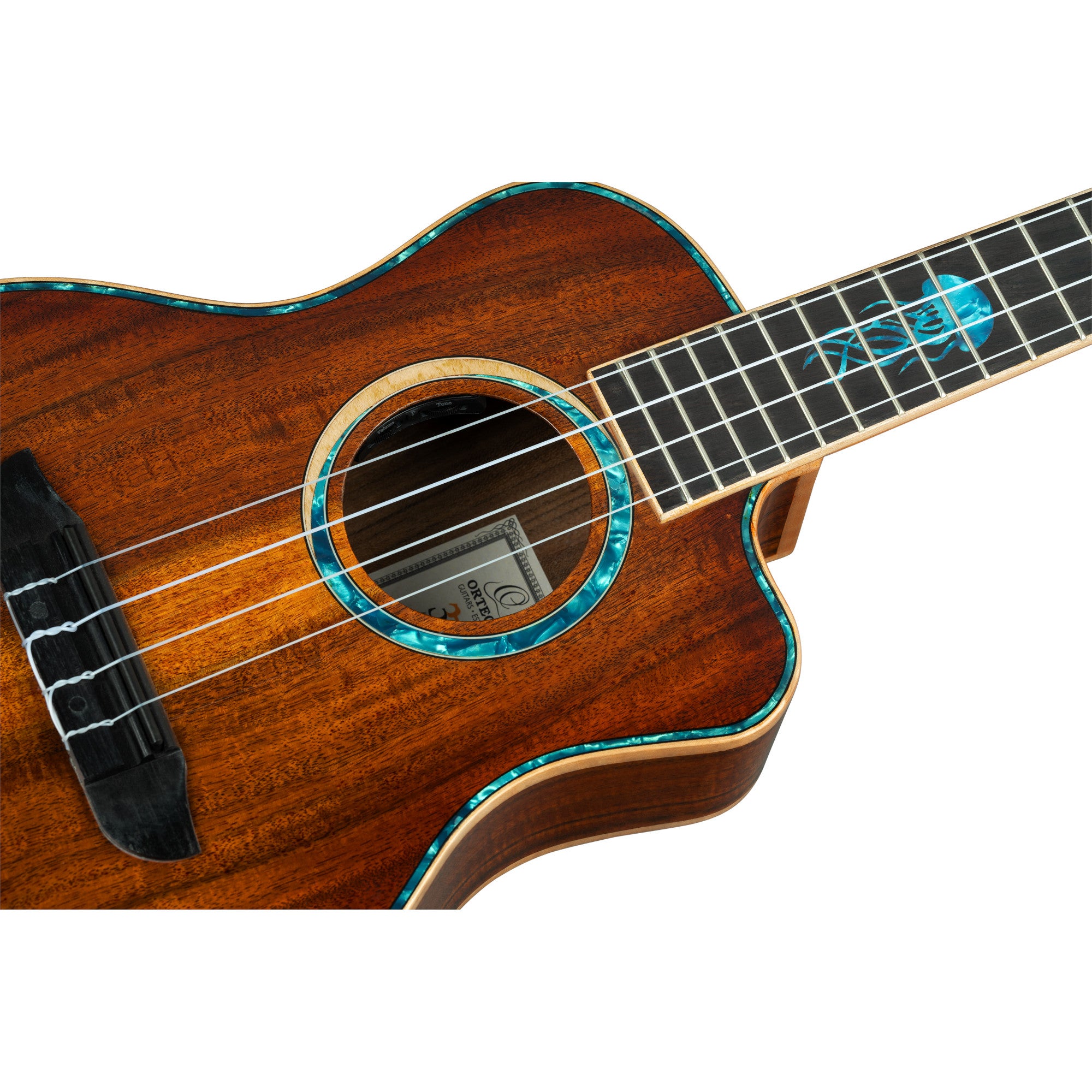 Ortega 30th Anniversary Series RUHZ30TH-JF E/A tenor ukelele met gigbag