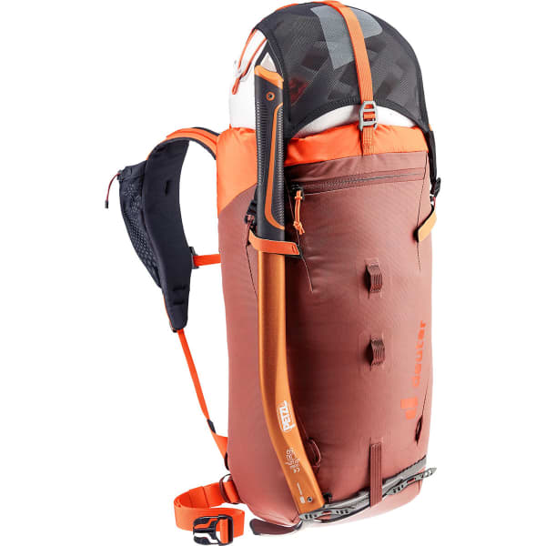 Sac à dos alpinisme DEUTER GUIDE 24 REDWOOD-PAPAYA