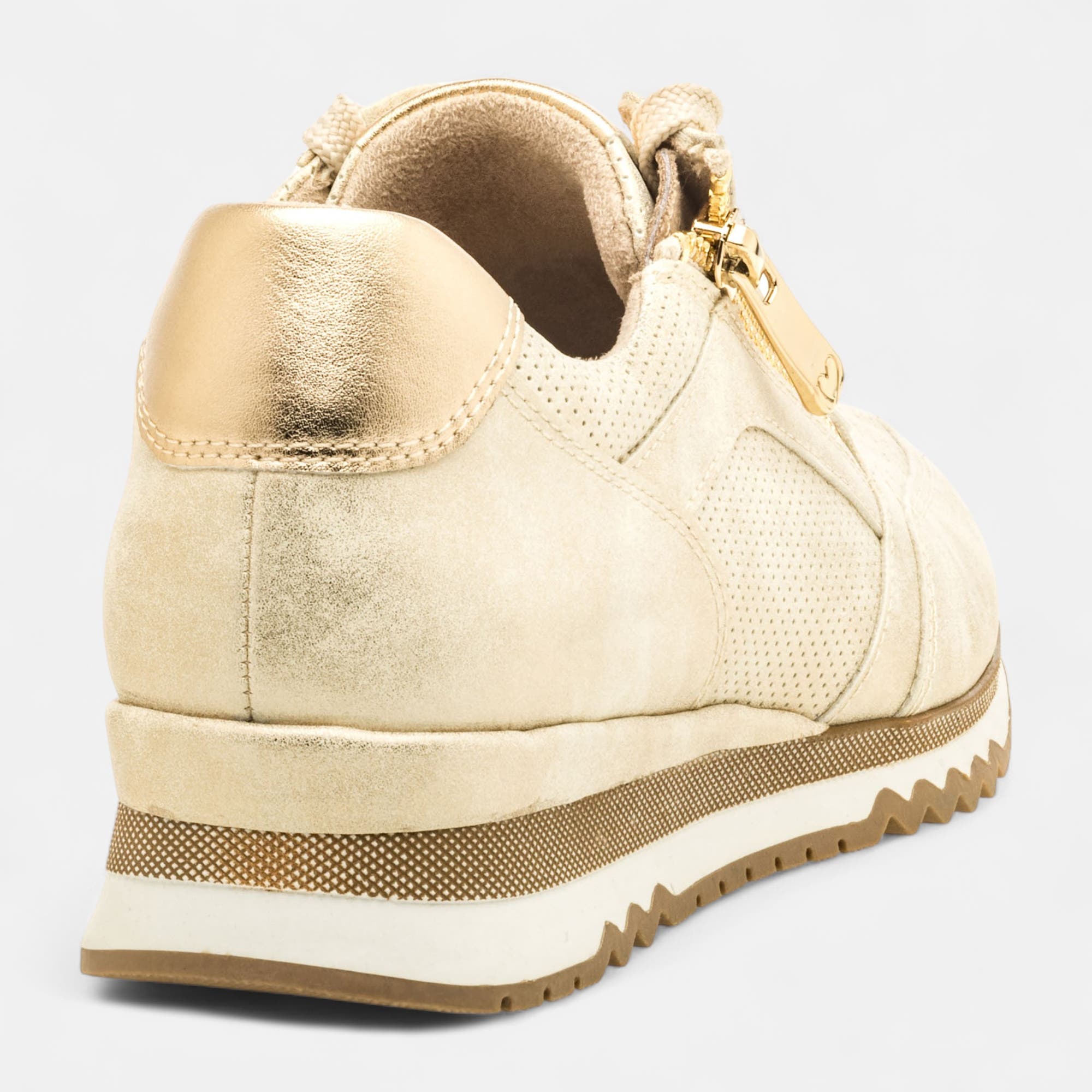 Baskets basses Femme or