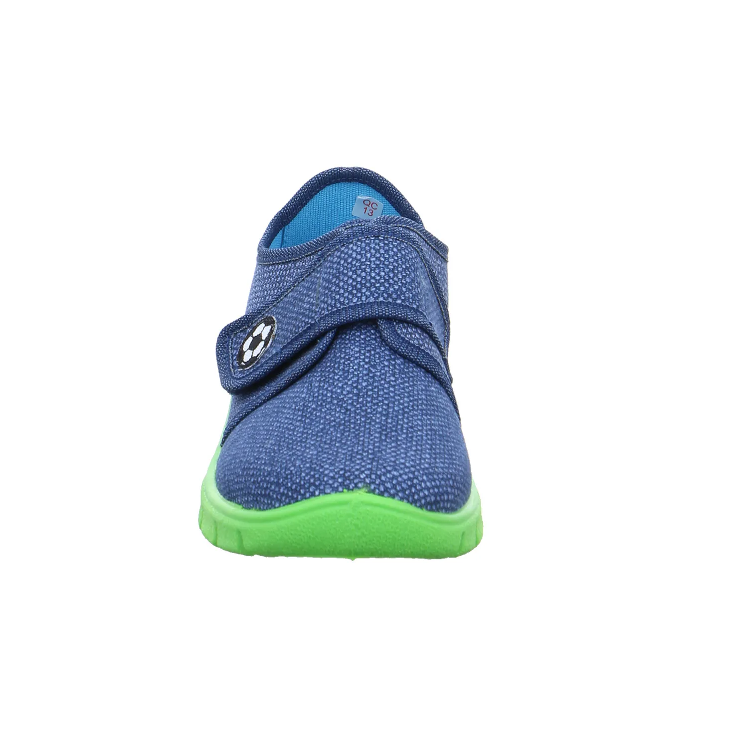 SUPERFIT Kinder-Hausschuh Jeansblau Textil  Unisex