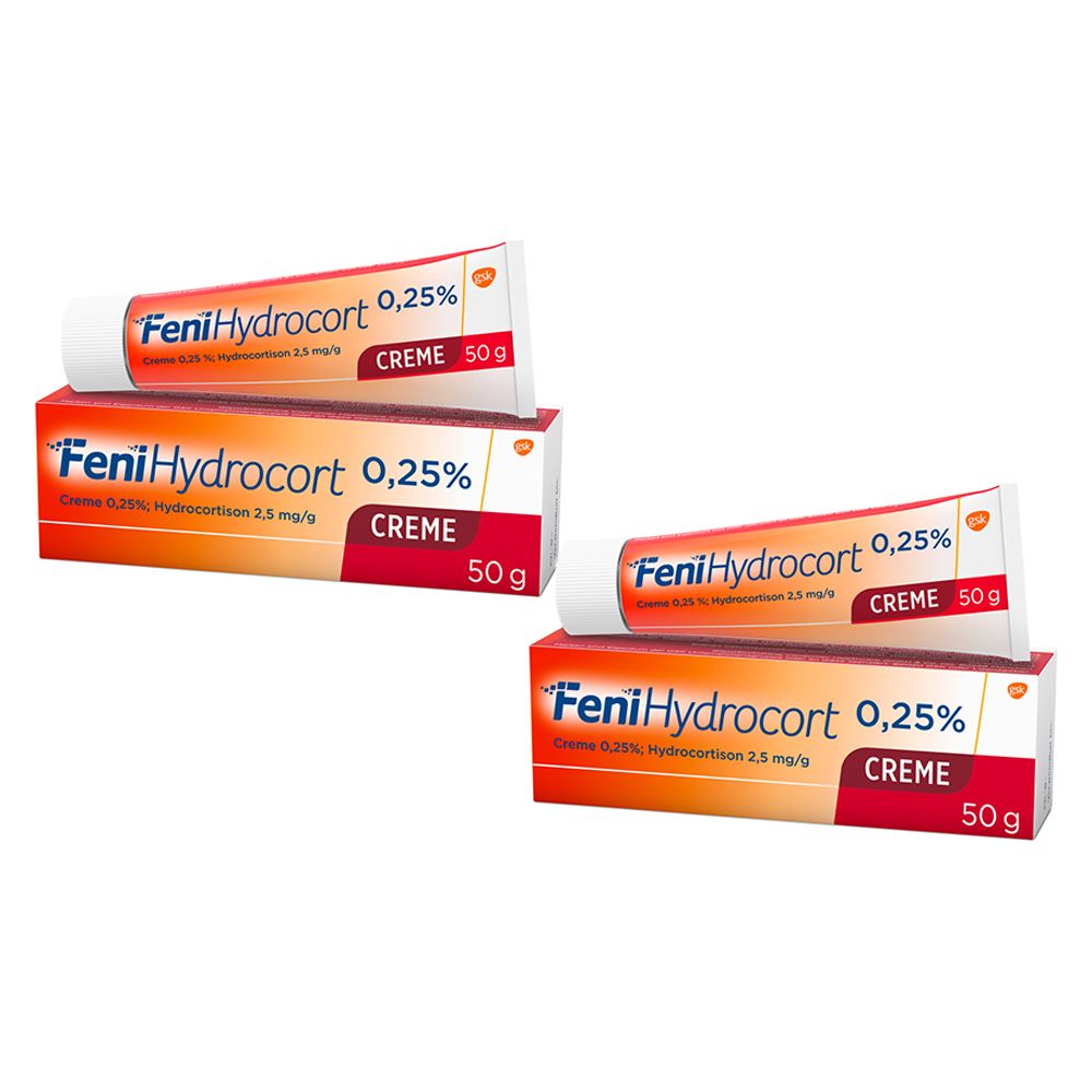 FeniHydrocort Creme 0,25 %, Hydrocortison 2,5 mg/g