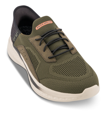 Skechers Slip-ins Relaxed Fit Slade Cohen Sneaker Oliven 210891