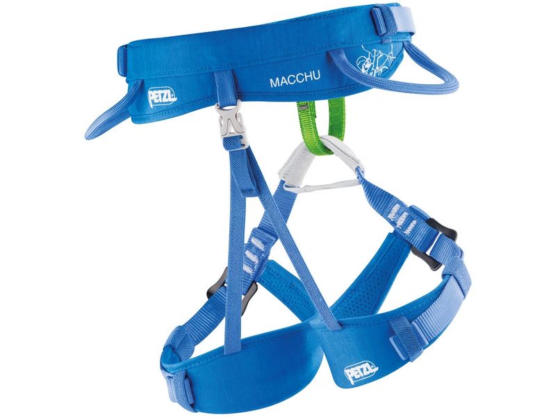 Petzl Klettergurt Macchu Blau Sitzgurt