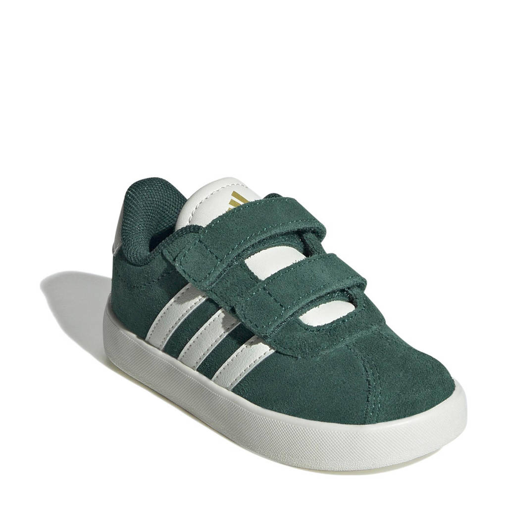 Dochter is er heel blij meeVL Court 3.0 sneakers donkergroen/wit