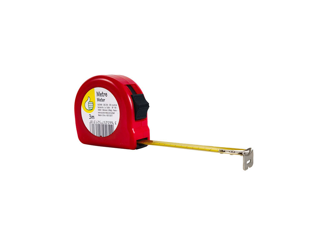 FITA MÉTRICA AUCHAN ESSENCIAL 2M