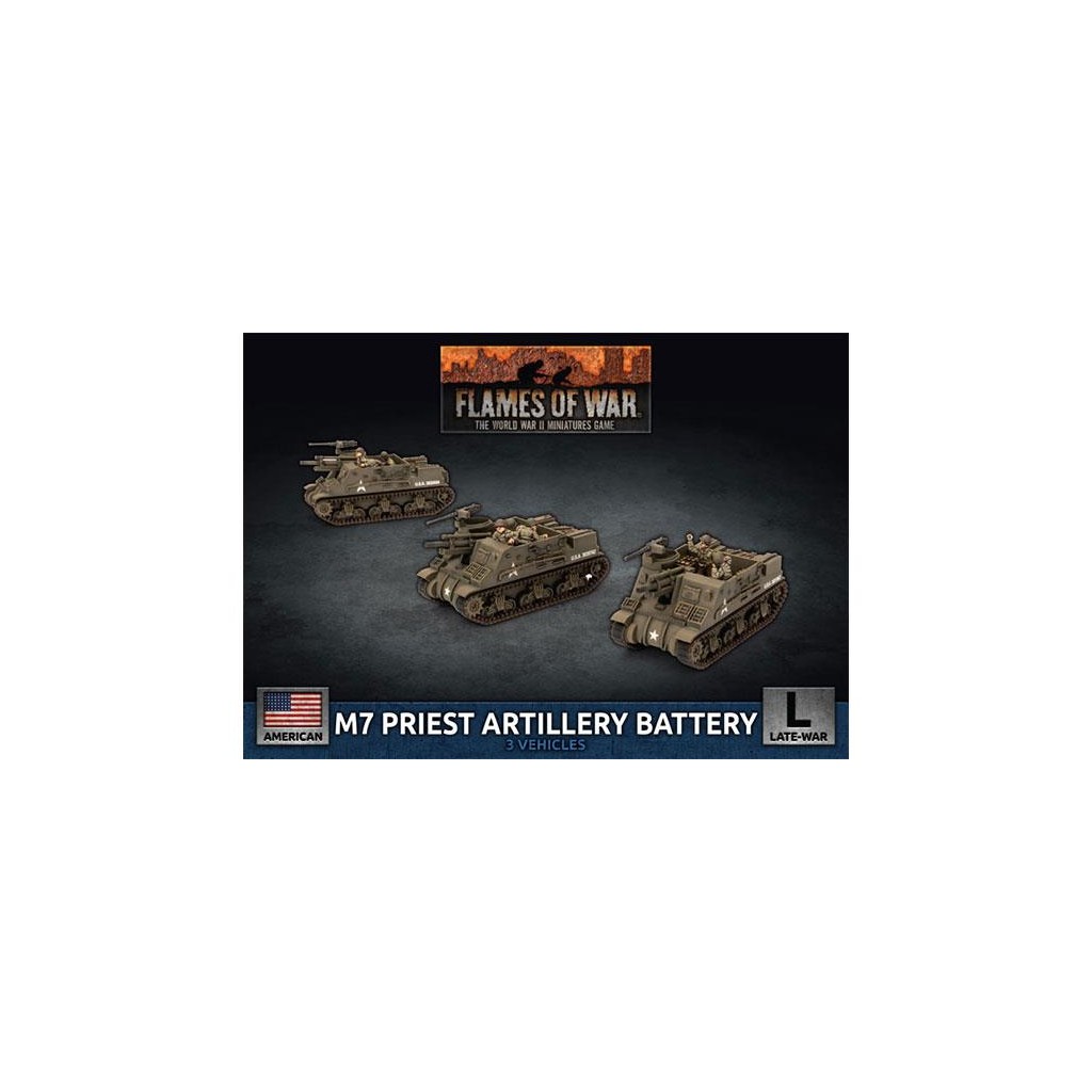 Flames of War - M7 Priest Artillery Battery