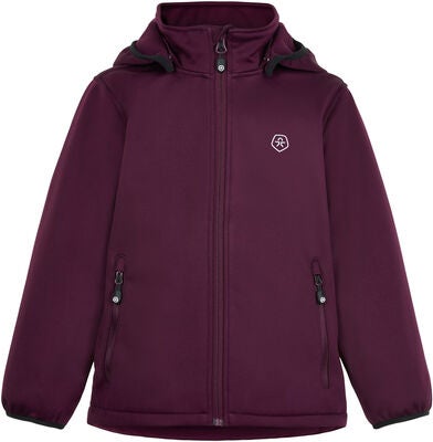 Color Kids Fôret Softshelljakke, Potent Purple