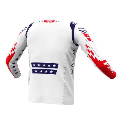 Maillot cross FXR REVO FREEDOM SERIES 2022 - Rouge / Bleu