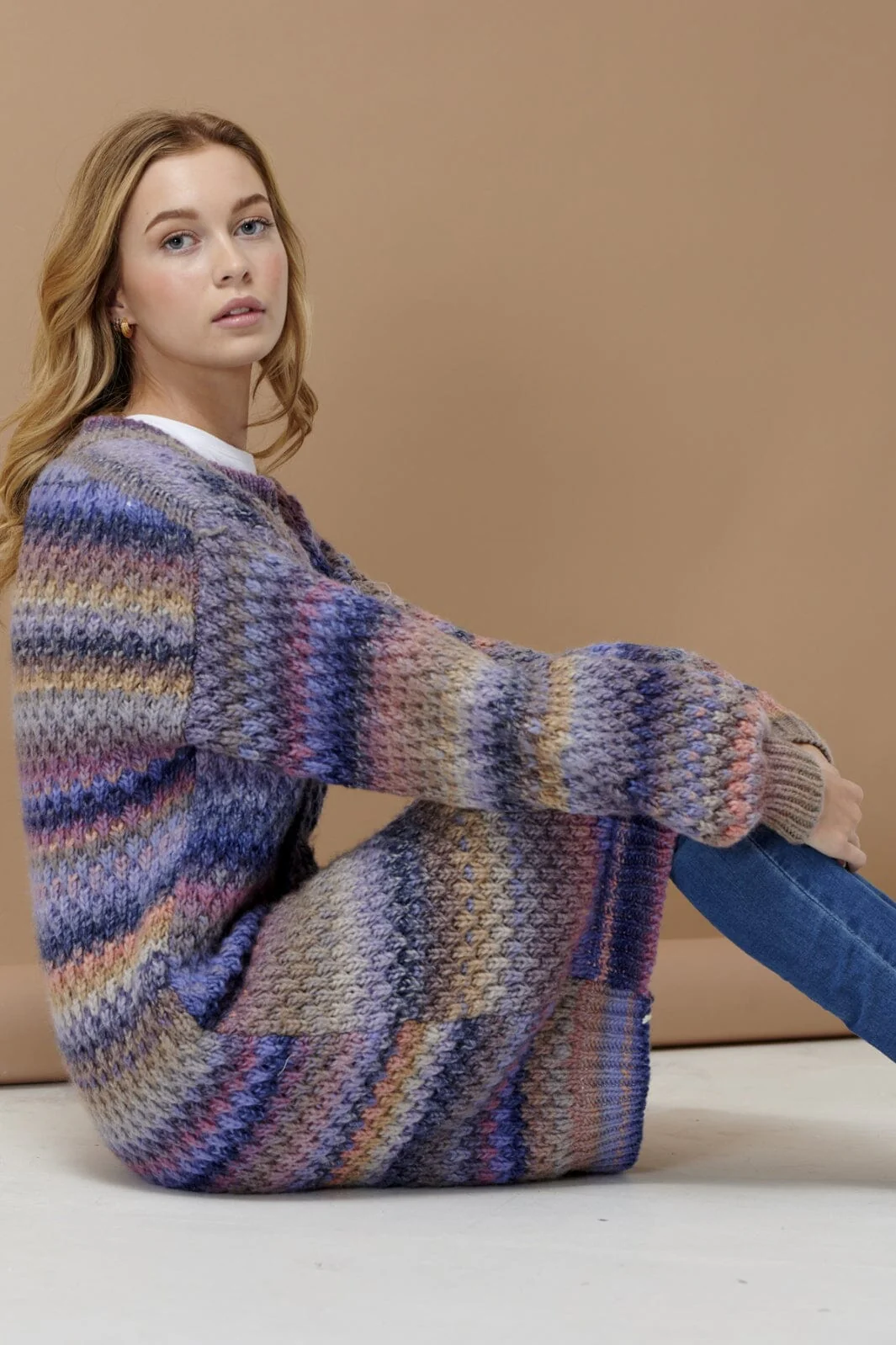 Noella Gio Cardigan 652 rainbow mix