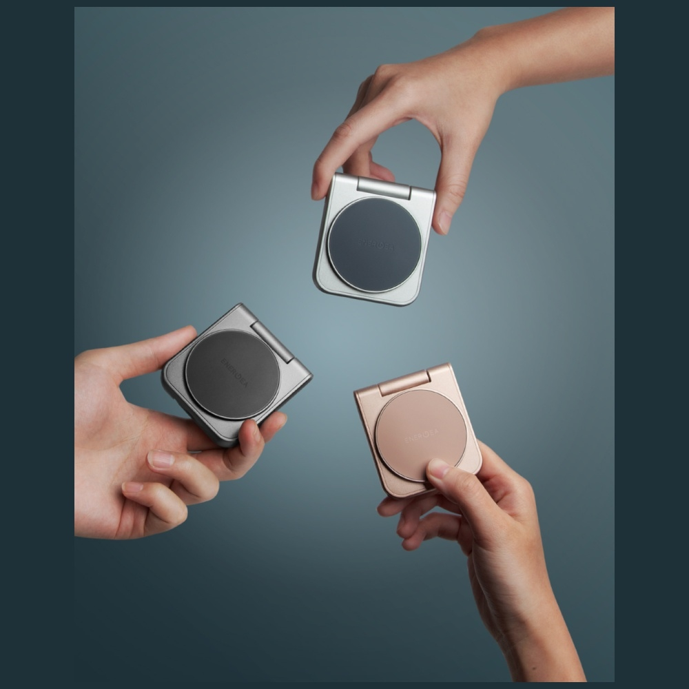(17.5W) 2in1 Magduo MagSafe Ladegerät Qi2 Wireless Charger Faltbare Ladestation (MAG-DUO-GUN) - Schwarz