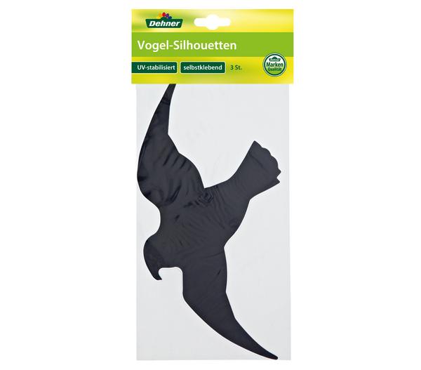 Vogel-Silhouetten, 3 Stk.